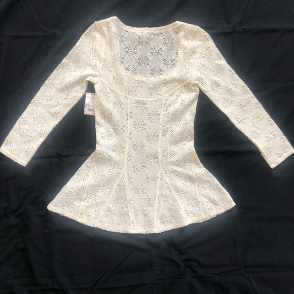 FREE PEOPLE Godet Knit Top - Picture 4 of 10